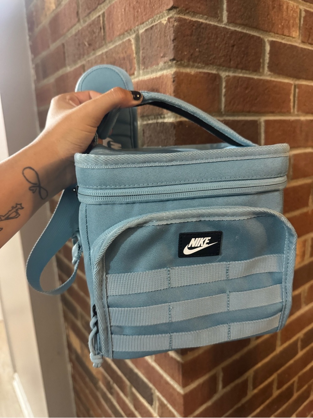Nike Light Blue lunch bag